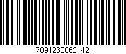 Código de barras (EAN, GTIN, SKU, ISBN): '7891260062142'