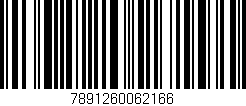 Código de barras (EAN, GTIN, SKU, ISBN): '7891260062166'