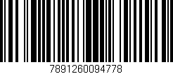 Código de barras (EAN, GTIN, SKU, ISBN): '7891260094778'