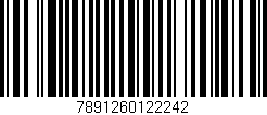 Código de barras (EAN, GTIN, SKU, ISBN): '7891260122242'
