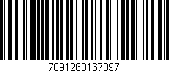 Código de barras (EAN, GTIN, SKU, ISBN): '7891260167397'