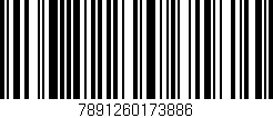 Código de barras (EAN, GTIN, SKU, ISBN): '7891260173886'