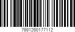 Código de barras (EAN, GTIN, SKU, ISBN): '7891260177112'
