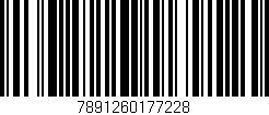 Código de barras (EAN, GTIN, SKU, ISBN): '7891260177228'