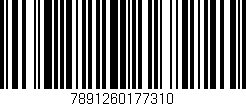 Código de barras (EAN, GTIN, SKU, ISBN): '7891260177310'