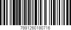Código de barras (EAN, GTIN, SKU, ISBN): '7891260180716'