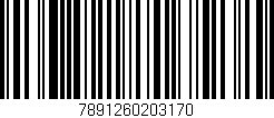 Código de barras (EAN, GTIN, SKU, ISBN): '7891260203170'