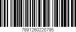 Código de barras (EAN, GTIN, SKU, ISBN): '7891260220795'