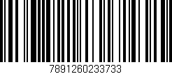 Código de barras (EAN, GTIN, SKU, ISBN): '7891260233733'