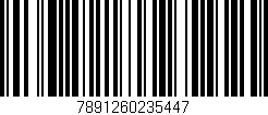 Código de barras (EAN, GTIN, SKU, ISBN): '7891260235447'