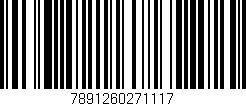 Código de barras (EAN, GTIN, SKU, ISBN): '7891260271117'