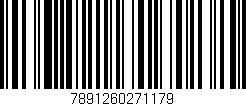 Código de barras (EAN, GTIN, SKU, ISBN): '7891260271179'