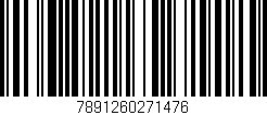 Código de barras (EAN, GTIN, SKU, ISBN): '7891260271476'