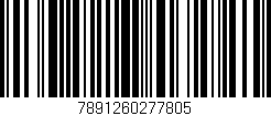 Código de barras (EAN, GTIN, SKU, ISBN): '7891260277805'