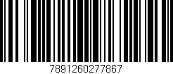 Código de barras (EAN, GTIN, SKU, ISBN): '7891260277867'