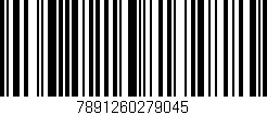 Código de barras (EAN, GTIN, SKU, ISBN): '7891260279045'