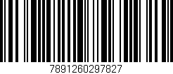 Código de barras (EAN, GTIN, SKU, ISBN): '7891260297827'