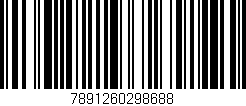 Código de barras (EAN, GTIN, SKU, ISBN): '7891260298688'