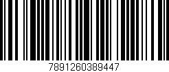 Código de barras (EAN, GTIN, SKU, ISBN): '7891260389447'