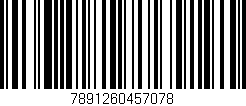 Código de barras (EAN, GTIN, SKU, ISBN): '7891260457078'