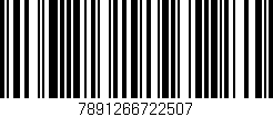 Código de barras (EAN, GTIN, SKU, ISBN): '7891266722507'
