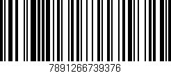 Código de barras (EAN, GTIN, SKU, ISBN): '7891266739376'