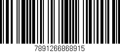 Código de barras (EAN, GTIN, SKU, ISBN): '7891266868915'