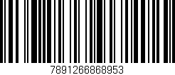 Código de barras (EAN, GTIN, SKU, ISBN): '7891266868953'