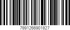 Código de barras (EAN, GTIN, SKU, ISBN): '7891266901827'