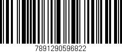Código de barras (EAN, GTIN, SKU, ISBN): '7891290596822'