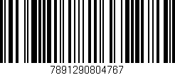 Código de barras (EAN, GTIN, SKU, ISBN): '7891290804767'