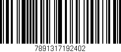 Código de barras (EAN, GTIN, SKU, ISBN): '7891317192402'