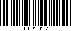 Código de barras (EAN, GTIN, SKU, ISBN): '7891323003372'