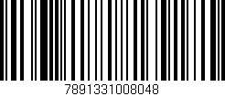 Código de barras (EAN, GTIN, SKU, ISBN): '7891331008048'