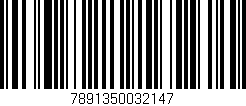 Código de barras (EAN, GTIN, SKU, ISBN): '7891350032147'
