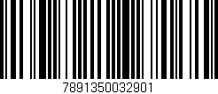Código de barras (EAN, GTIN, SKU, ISBN): '7891350032901'