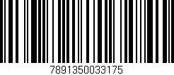 Código de barras (EAN, GTIN, SKU, ISBN): '7891350033175'