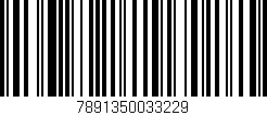 Código de barras (EAN, GTIN, SKU, ISBN): '7891350033229'