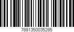 Código de barras (EAN, GTIN, SKU, ISBN): '7891350035285'