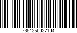 Código de barras (EAN, GTIN, SKU, ISBN): '7891350037104'