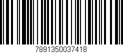 Código de barras (EAN, GTIN, SKU, ISBN): '7891350037418'