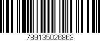 Código de barras (EAN, GTIN, SKU, ISBN): '789135026863'