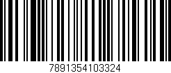 Código de barras (EAN, GTIN, SKU, ISBN): '7891354103324'