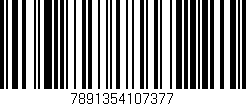 Código de barras (EAN, GTIN, SKU, ISBN): '7891354107377'
