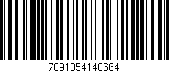 Código de barras (EAN, GTIN, SKU, ISBN): '7891354140664'