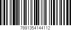Código de barras (EAN, GTIN, SKU, ISBN): '7891354144112'
