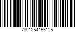 Código de barras (EAN, GTIN, SKU, ISBN): '7891354155125'
