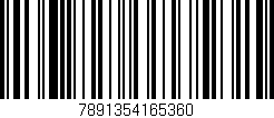 Código de barras (EAN, GTIN, SKU, ISBN): '7891354165360'