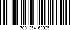 Código de barras (EAN, GTIN, SKU, ISBN): '7891354169825'