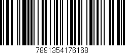 Código de barras (EAN, GTIN, SKU, ISBN): '7891354176168'